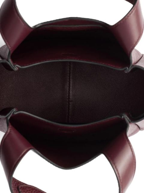 Prada leather top-handle mini bag - Red