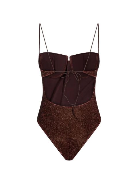 Oséree Lumière swimsuit - Brown - zdjęcie produktu nr 2