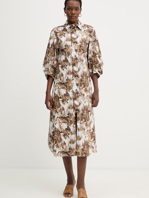 MM by Max Mara sukienka bawełniana FALDA - zdjęcie produktu nr 1