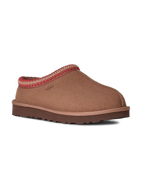 UGG kapcie zamszowe Tasman II kolor brązowy 1174470.RYK - zdjęcie produktu nr 2