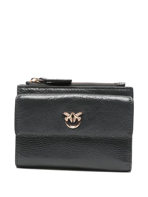 PINKO Love Birds leather wallet - Grey - zdjęcie produktu nr 1