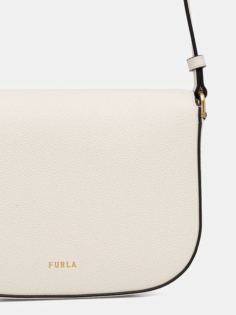 Furla torebka skórzana Moonlight S kolor beżowy WB01887 BX3036 PNN00