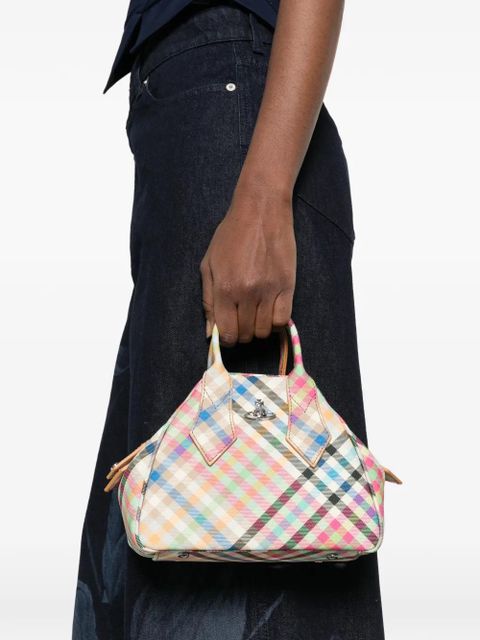 Vivienne Westwood small Yasmine tote bag - Neutrals