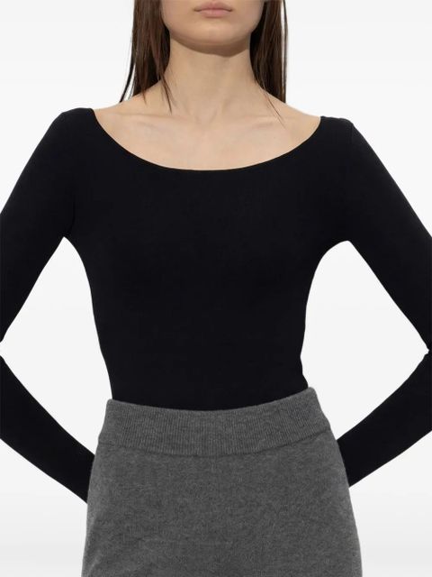 ENTIRE STUDIOS long-sleeve bodysuit - Black