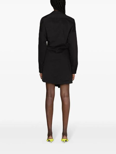 Diesel D-Sizen-N1 poplin shirt dress - Black