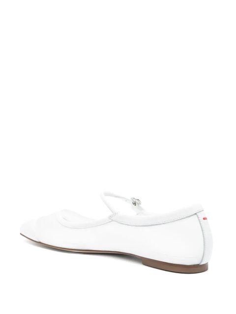 Aeyde Uma ballet flats - White