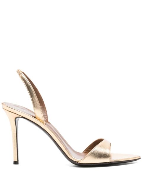 Giuseppe Zanotti 90mm Lilibeth sandals - Gold - zdjęcie produktu nr 1