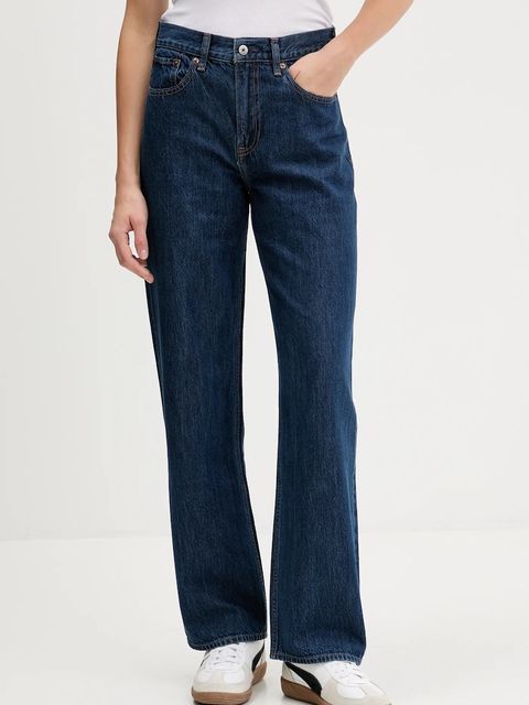 Abercrombie & Fitch jeansy damskie high waist KI155-5589-276 - zdjęcie produktu nr 1