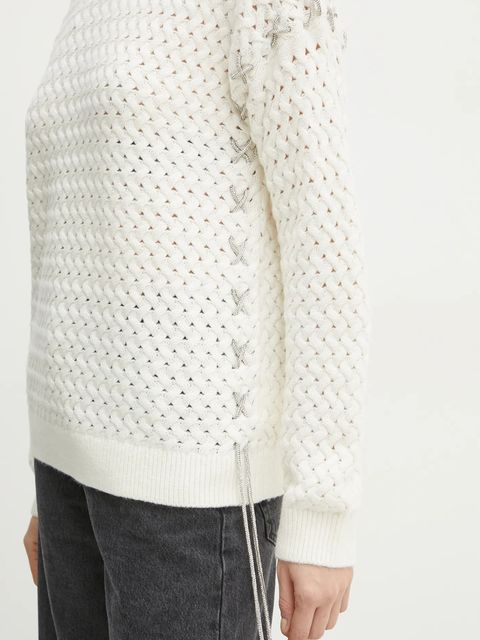 Guess sweter z domieszką wełny ELLISS