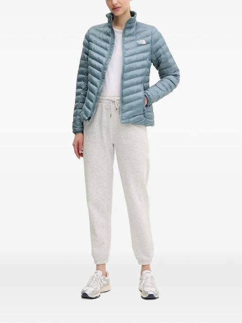 The North Face logo-embroidered padded jacket - Blue - zdjęcie produktu nr 2