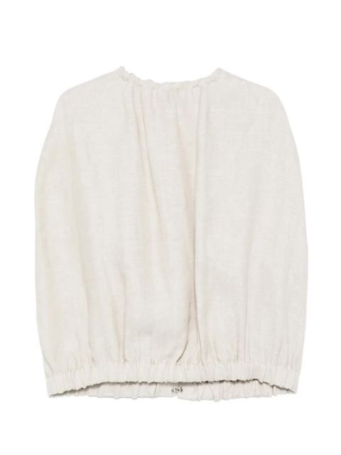 Alysi cutout blouse - Neutrals - zdjęcie produktu nr 2