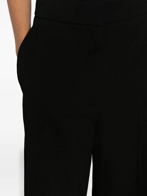 KHAITE Banton palazzo trousers - Black