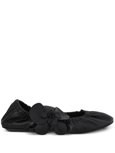 ZIMMERMANN Orchid ballet flats - Black - zdjęcie produktu nr 1