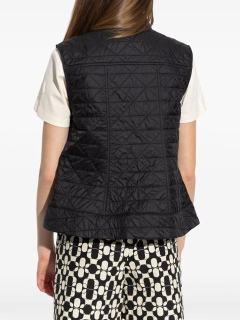 Moncler quilted vest - Black