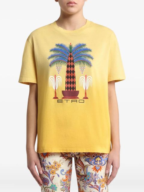ETRO x Agostino Iacurci printed T-shirt - Yellow - zdjęcie produktu nr 2
