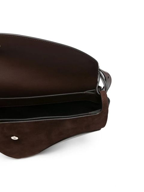 NEOUS leather shoulder bag - Brown