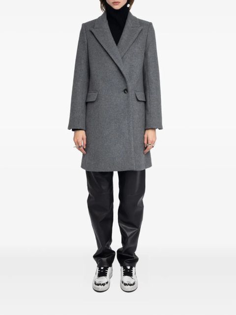 Zadig&Voltaire single-button coat - Grey - zdjęcie produktu nr 2