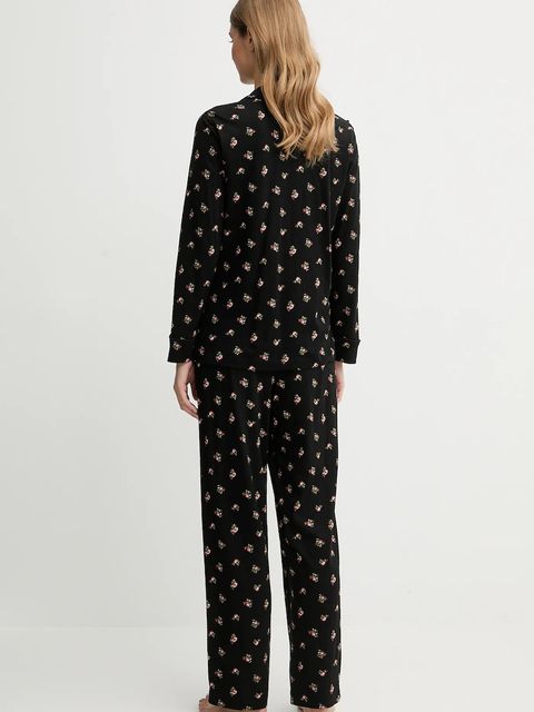 Lauren Ralph Lauren piżama damska kolor czarny ILN92467F