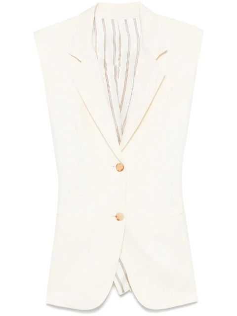 ETRO paisley-jacquard waistcoat - Neutrals - zdjęcie produktu nr 1