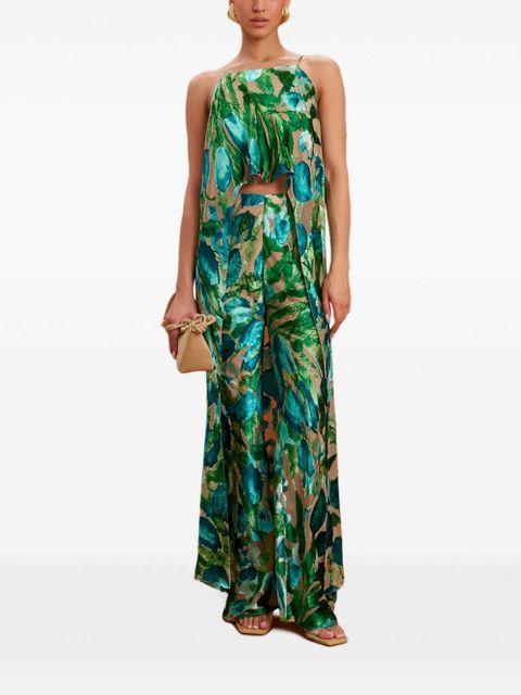 Cult Gaia Samuela top - Green - zdjęcie produktu nr 2