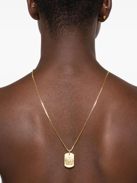 Maje lion-head zodiac-design necklace - Gold - zdjęcie produktu nr 2