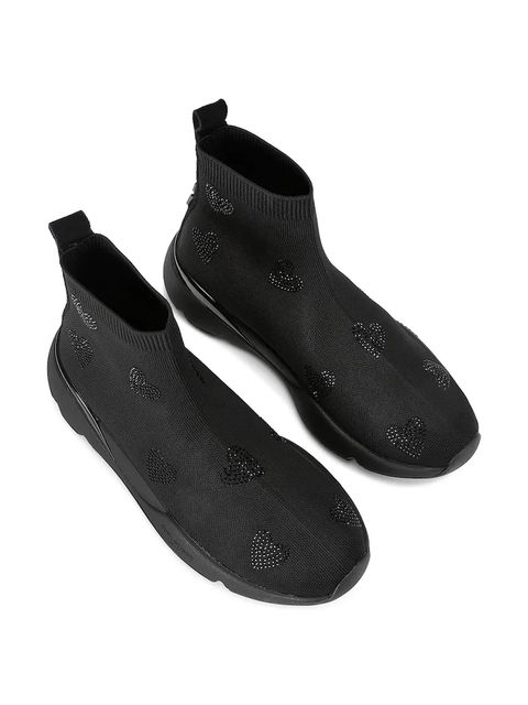 Kurt Geiger London sneakersy Kurt Knit Sock Runner Dr damskie kolor czarny 5372000609 - zdjęcie produktu nr 2