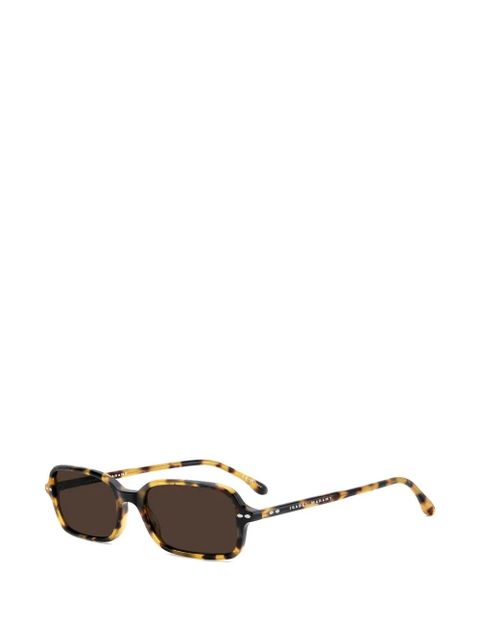 Isabel Marant Eyewear geometric sunglasses - Brown - zdjęcie produktu nr 2