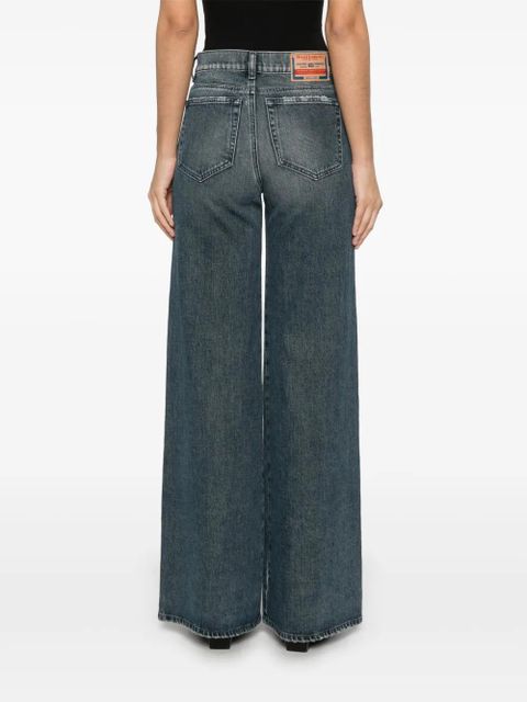 Diesel 1978 D-Akemi wide-leg jeans - Blue