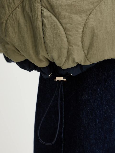 Weekend Max Mara kurtka dwustronna ANFORA kolor granatowy 2525496062600