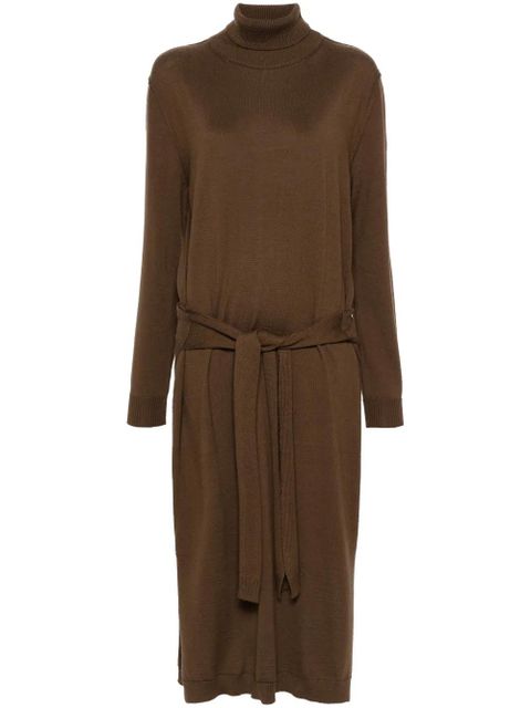 LEMAIRE trompe l’œil midi dress - Brown - zdjęcie produktu nr 1