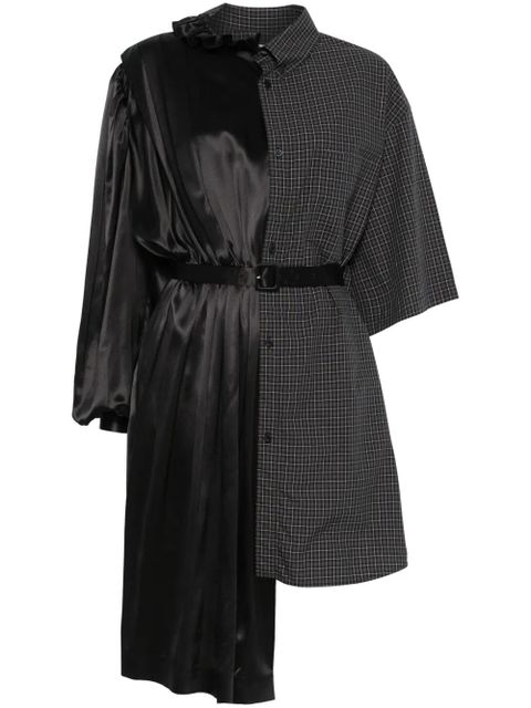 Balenciaga 50/50 shirt dress - Black - zdjęcie produktu nr 1