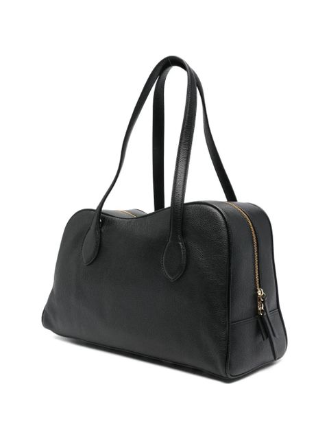 ATP Atelier Noale grained tote bag - Black