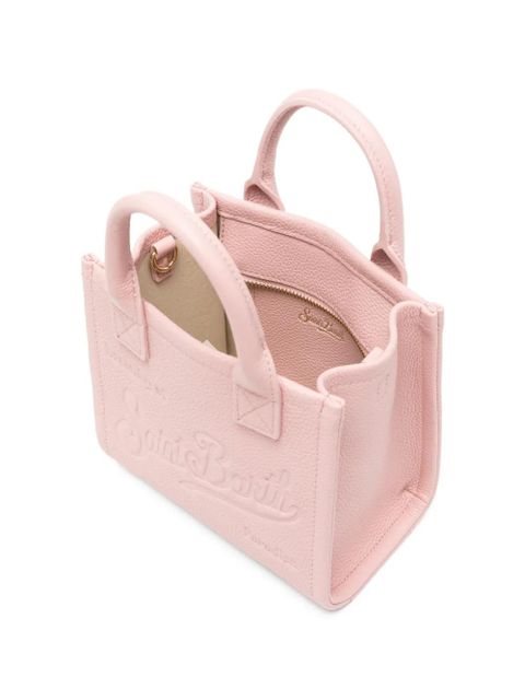 MC2 Saint Barth Vanity logo-debossed tote bag - Pink