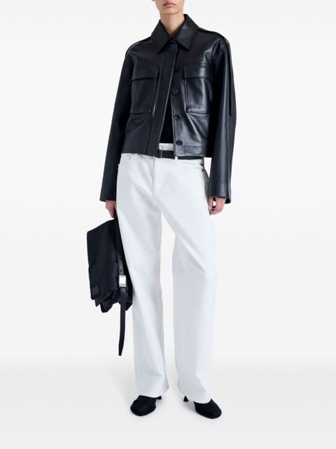 Proenza Schouler Dylan leather jacket - Black