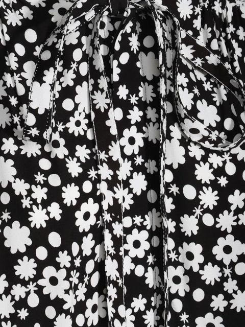 Marni floral-print blouse - Black - zdjęcie produktu nr 2