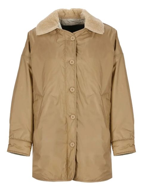 Weekend Max Mara shearling-collar jacket - Brown - zdjęcie produktu nr 1