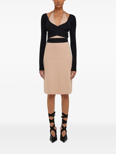 Ferragamo Cache-Coeur sweater - Black - zdjęcie produktu nr 2