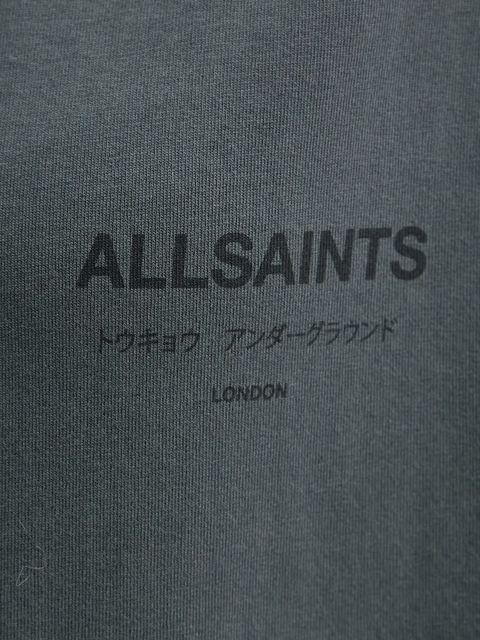 AllSaints t-shirt bawełniany damski kolor szary W202JC