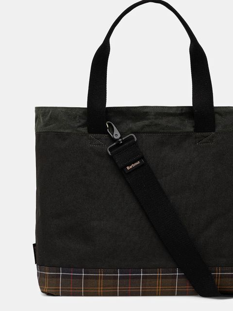 Barbour torba Field Wax kolor zielony UBA0750 - zdjęcie produktu nr 2