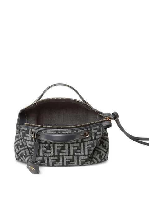 FENDI medium By The Way Soft FF jacquard tote bag - Blue