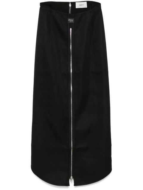 Coperni zip maxi skirt - Black - zdjęcie produktu nr 1