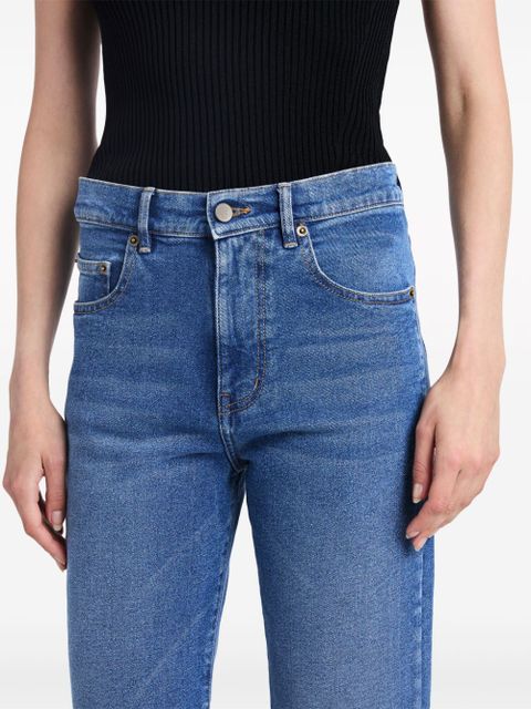 Proenza Schouler Jasper straight-leg cropped jeans - Blue