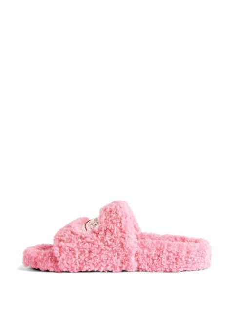 Balenciaga logo slippers - Pink