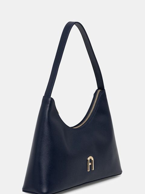 Furla torebka skórzana kolor granatowy WB00782.AX0733.4533S - zdjęcie produktu nr 2