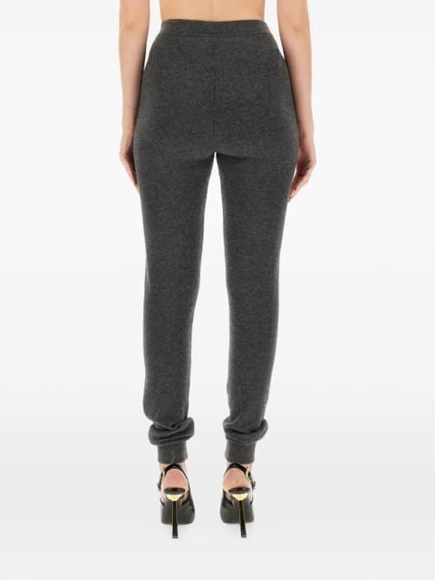Saint Laurent high-waist leggings - Grey