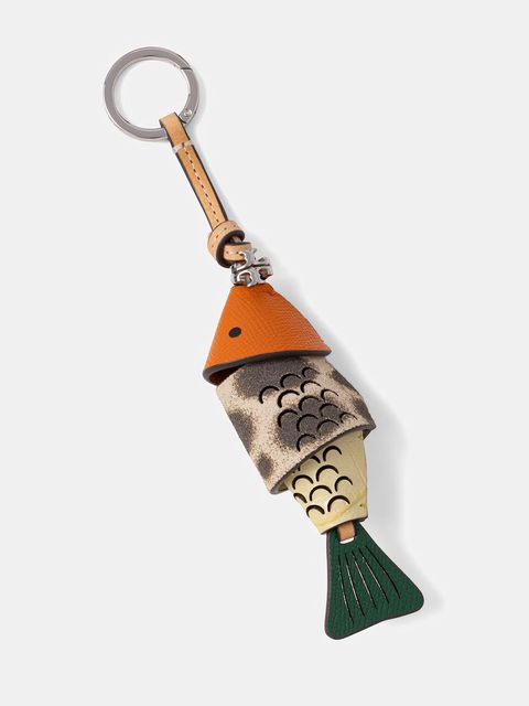 Tory Burch brelok damski skórzany Fish Key - zdjęcie produktu nr 2