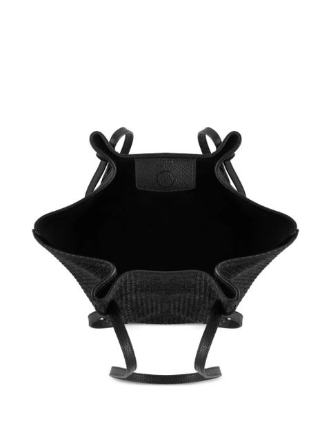 Yuzefi Mochi knot-detail shoulder bag - Black