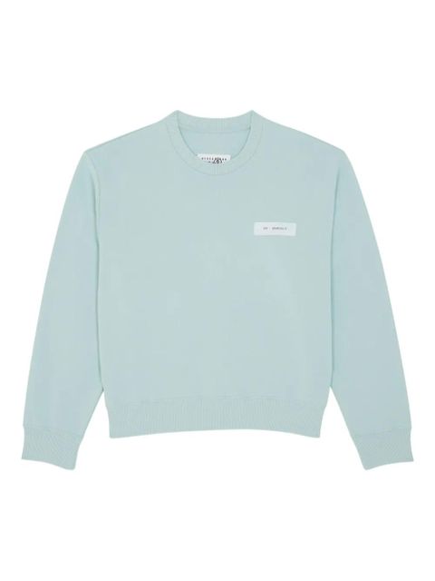 MM6 Maison Margiela patch-detail sweater - Blue - zdjęcie produktu nr 1