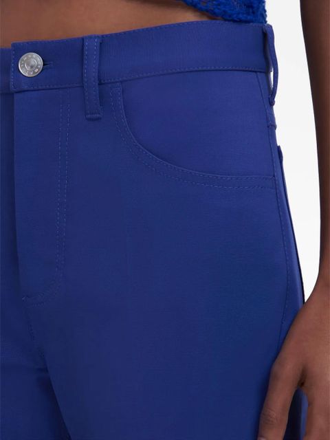 Marni high-waist flared trousers - Blue