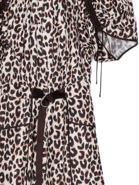 3.1 Phillip Lim animal-print belted dress - Neutrals - zdjęcie produktu nr 2